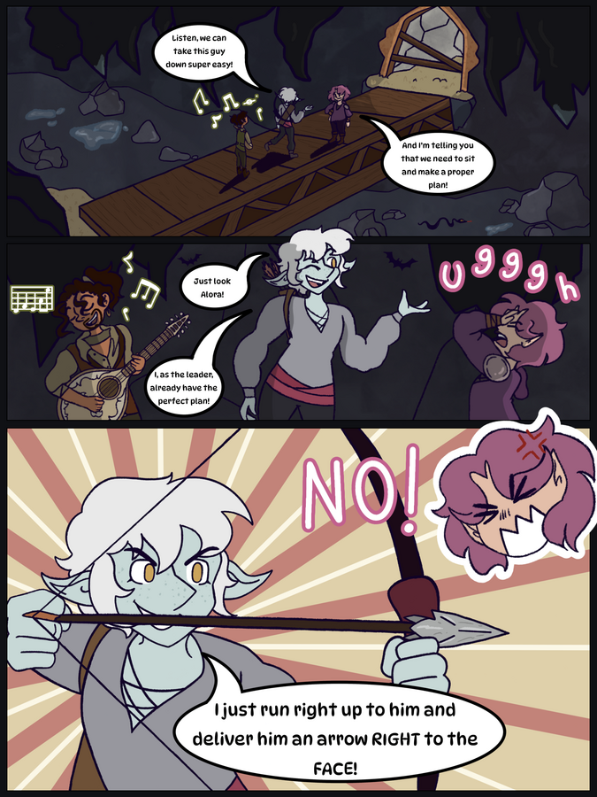 Baldur's Gate Comic Page