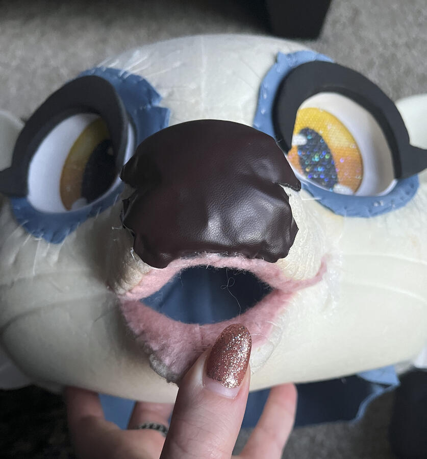 Costume Head Lining Mouth Attachment